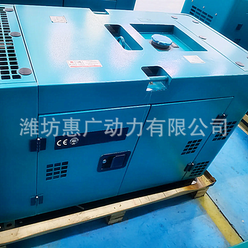 玉柴YC25000T-3D低噪音汽油发电机组 18KW双电压汽油发电机