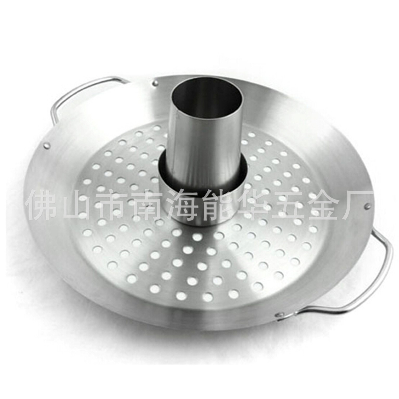 Los fabricantes producen todo tipo de herramientas para hornear barbacoa pan redondo de acero inoxidable antiadherente barbacoa de carbón barbacoa pan de pollo asado pan