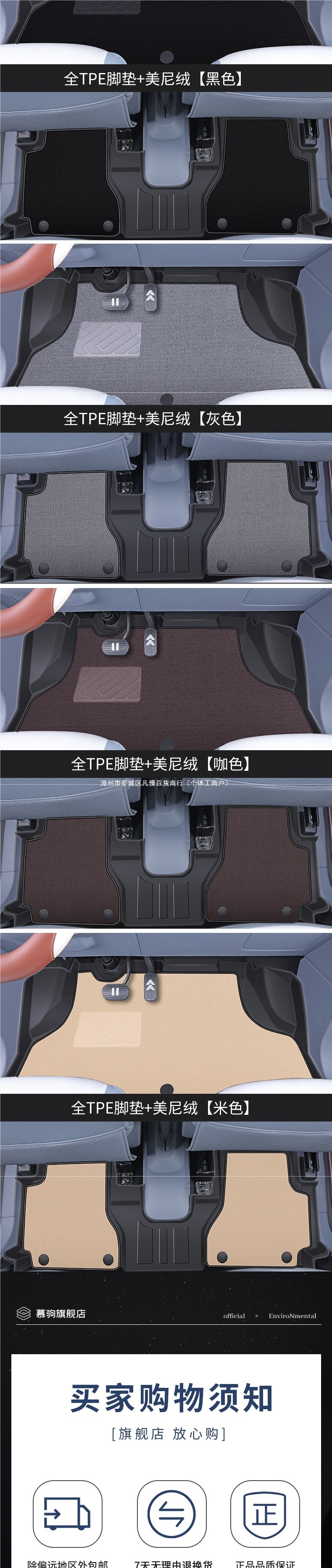 Suitable for FAW Besturn Xiaoma car floor mats, TPE full-coverage interior decoration accessories