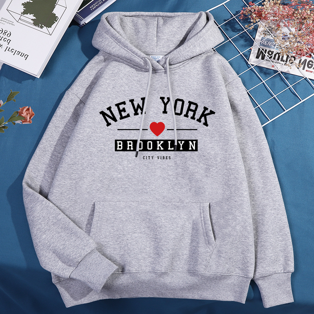 Nueva York Brooklyn City Vibes Letter Setwear Men Women New