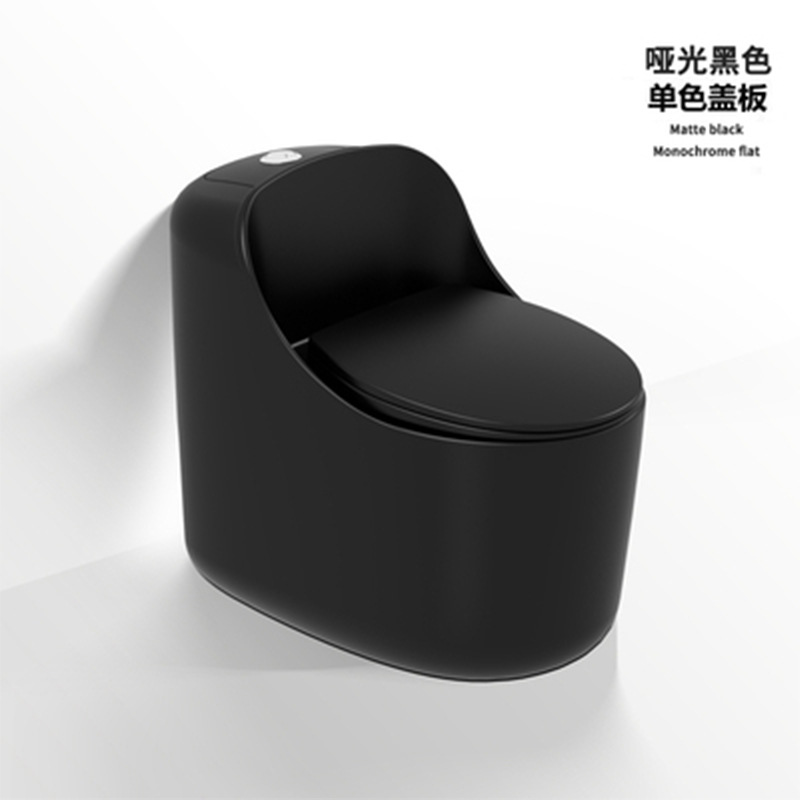 Nuevo hogar interior personalizado anti-bloqueo de una sola pieza fila de piso ultra-alto sifón moderno simple inodoro redondo al por mayor