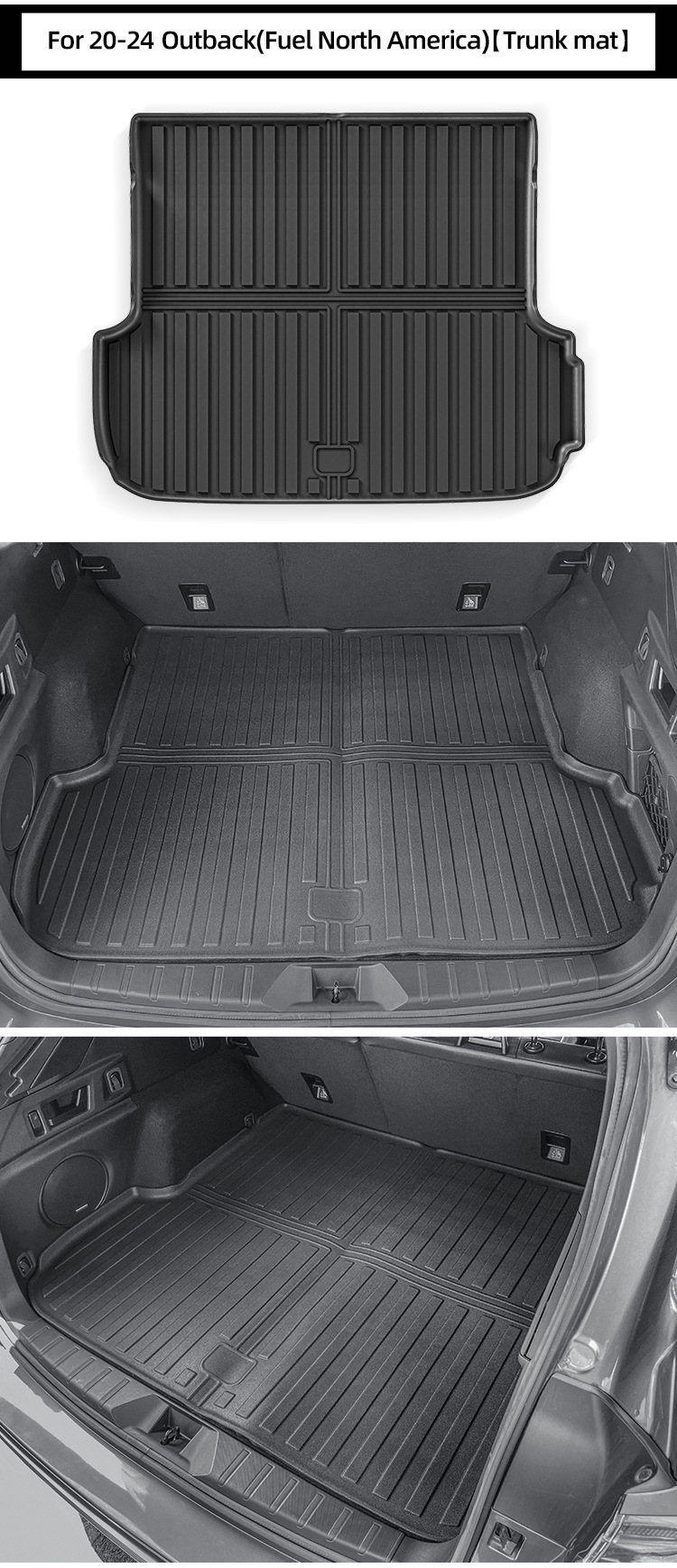 Floor Mats TPE for 20-24 Subaru Outback/Legacy