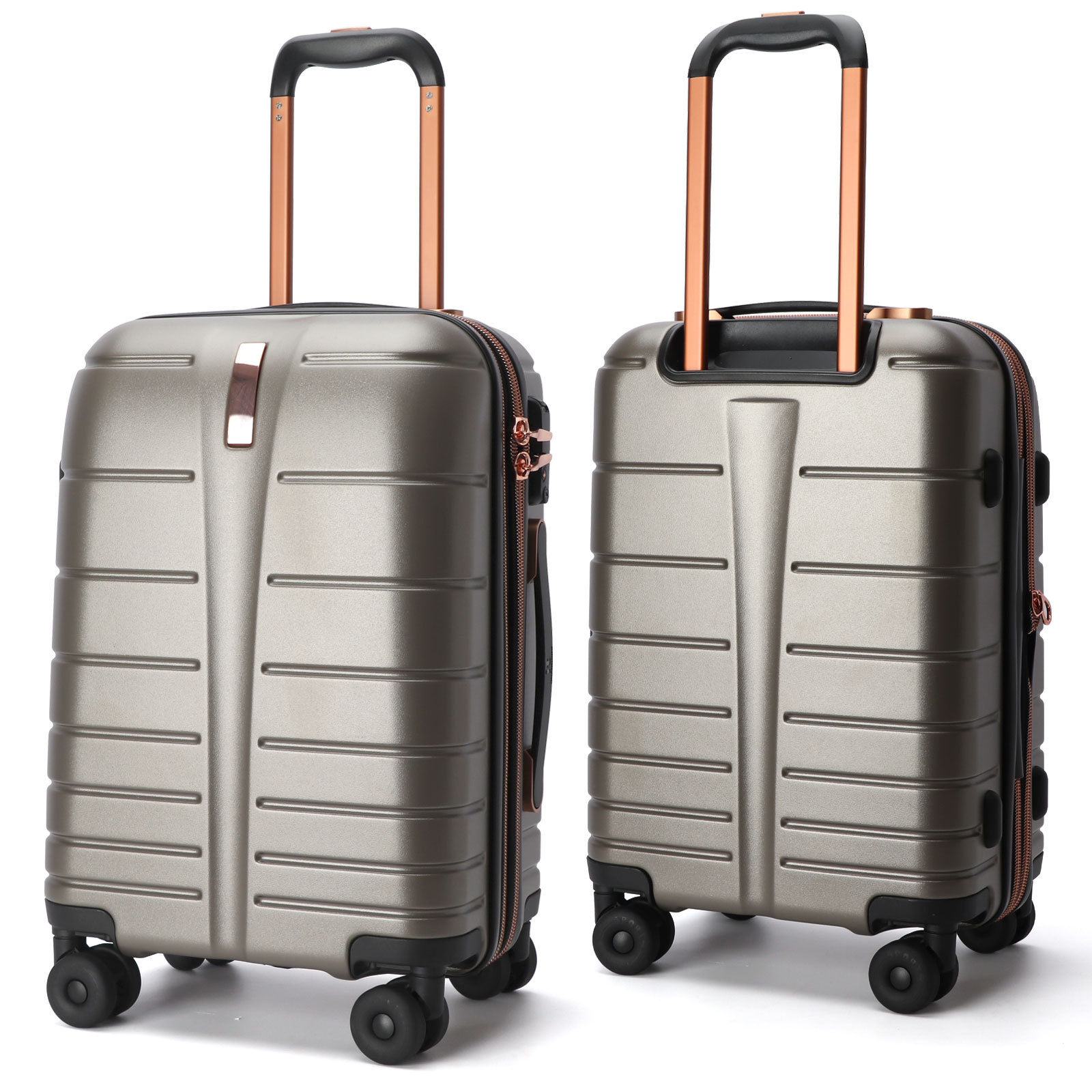 IT Luggage Three-Piece Set Travel Suitcase 20' Carry-On 29' Large Capacity Trolley Case_voghion.com