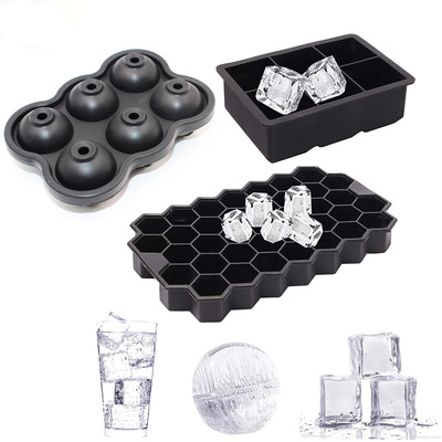 亿铂厂家供应蜂窝冰格套装冰格6连方形冰格6格冰格钻石冰格3件套|ms