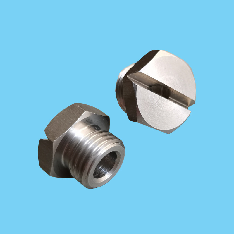 压滤机喷嘴滤布冲洗水喷嘴清洗喷淋不锈钢V型喷嘴钮扣型喷头