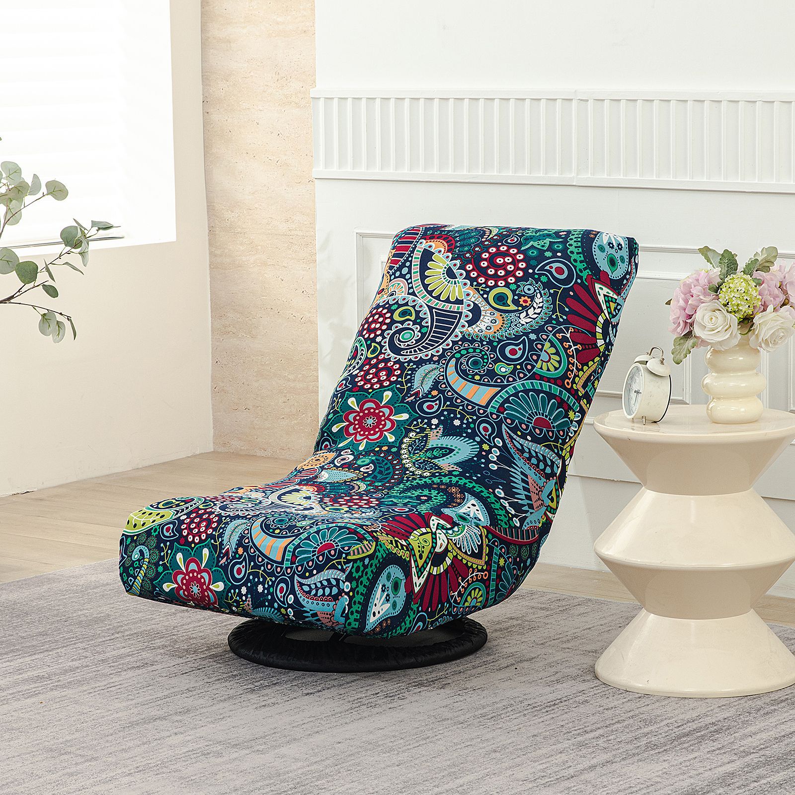 큰 꽃 페이즐리