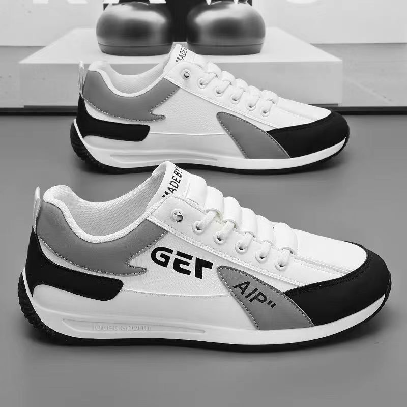 Men's Shoes 2025 Spring New Men's Casual White Shoes Trendy Forrest Gump Shoes Lightweight Breathable Running Shoes for Men Wholesale Men's Shoes 2025 Spring New Men's Casual White Shoes Trendy Forrest Gump Shoes Lightweight Breathable Running Shoes for Men Wholesale