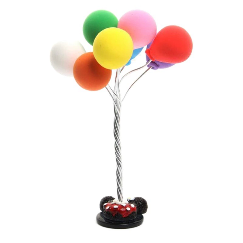 Новые креативные милые Танабата красочные признание воздушный шар Автомобильные украшения ультра легкие глиняные украшения для дома принадлежности для торта