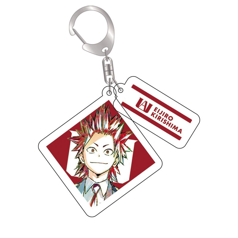 Аниме My Hero Academia, двусторонний акриловый брелок, Зеленая долина, длинная взрывная и бомбардированная Jelly Trade