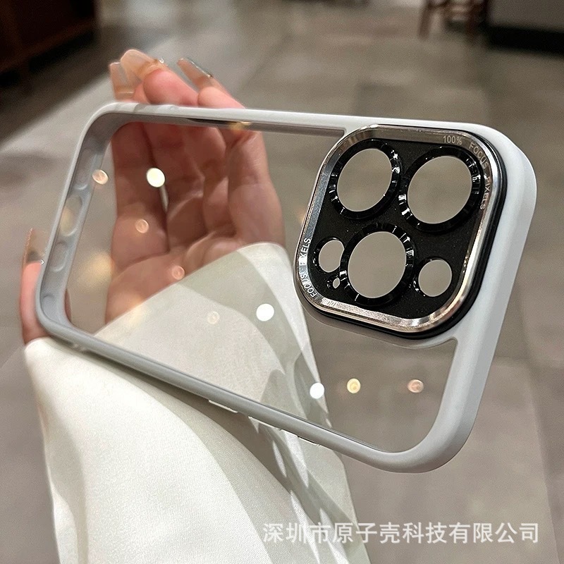 IPhone16携帯ケース磁気吸引充電イーグル・アイ二世代リンゴ14金属レンズリング透明保護カバーを適用|undefined