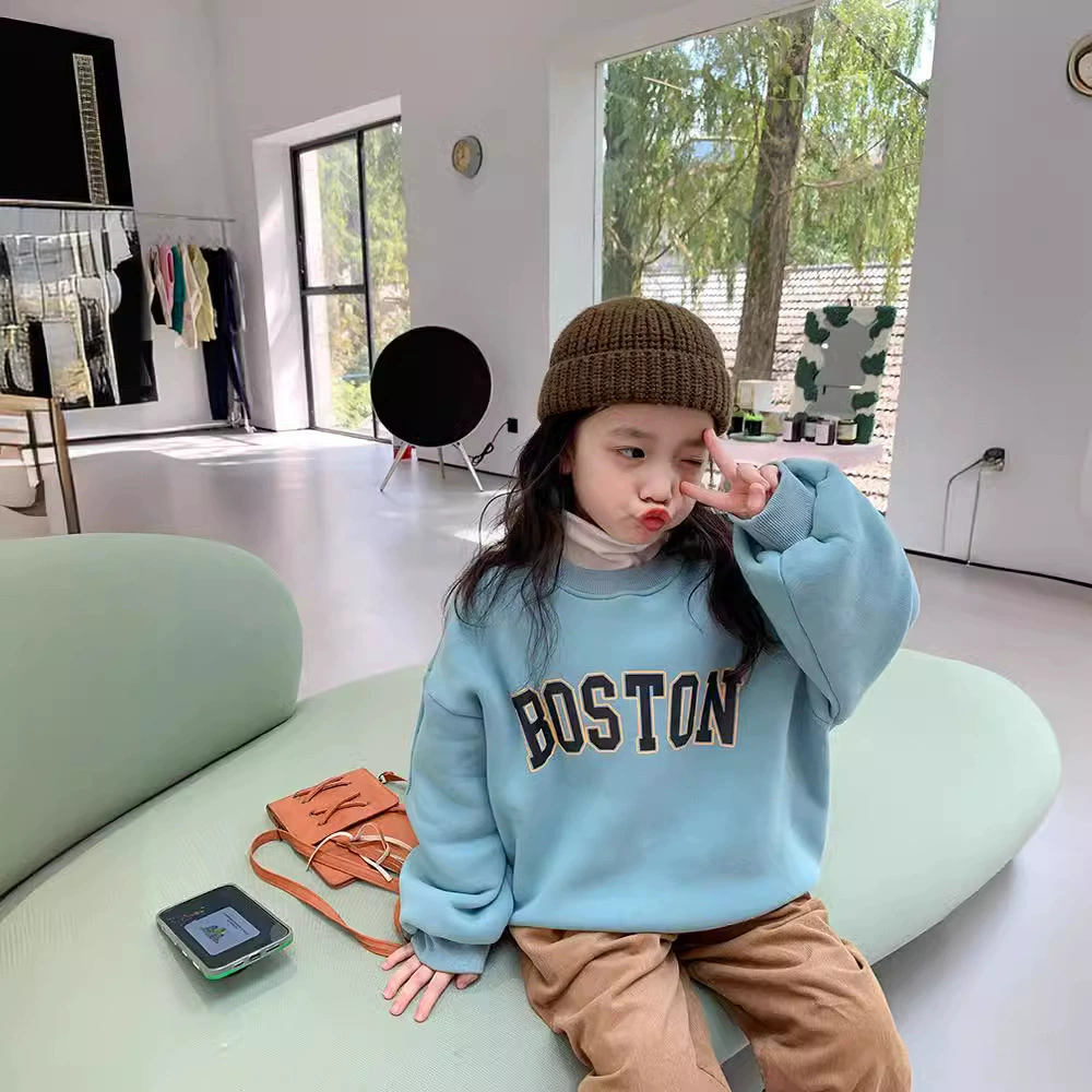 Флисовый свитшот TCkids зимний, детская одежда