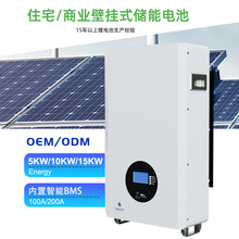 定制磷酸铁锂51.2V100AH厂家直销家庭通讯基站太阳能储能UPS电源