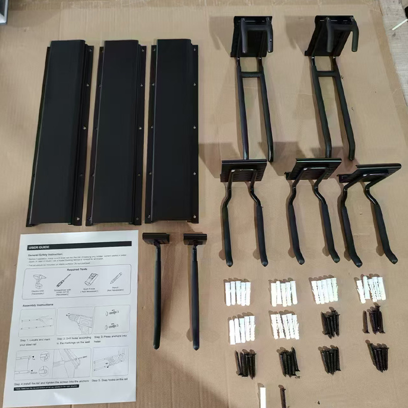 Garage de almacenamiento de metal desmontable gancho de almacenamiento de alta carga para herramientas de almacenamiento de galería de garaje de interior gancho de herramientas image 5