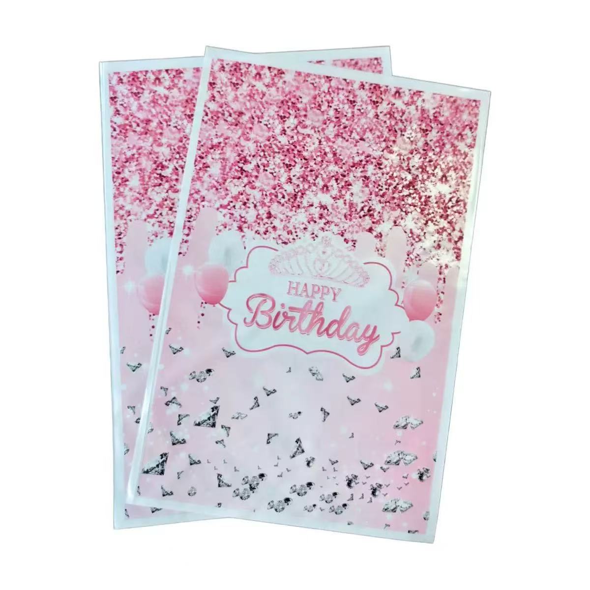 Bolsa de regalo 10 piezas-Diamante rosa