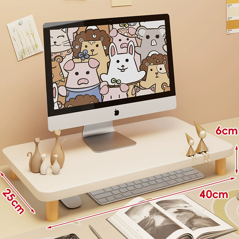 Monitor elevated stand desktop display pad base desktop computer display screen base raising bracket