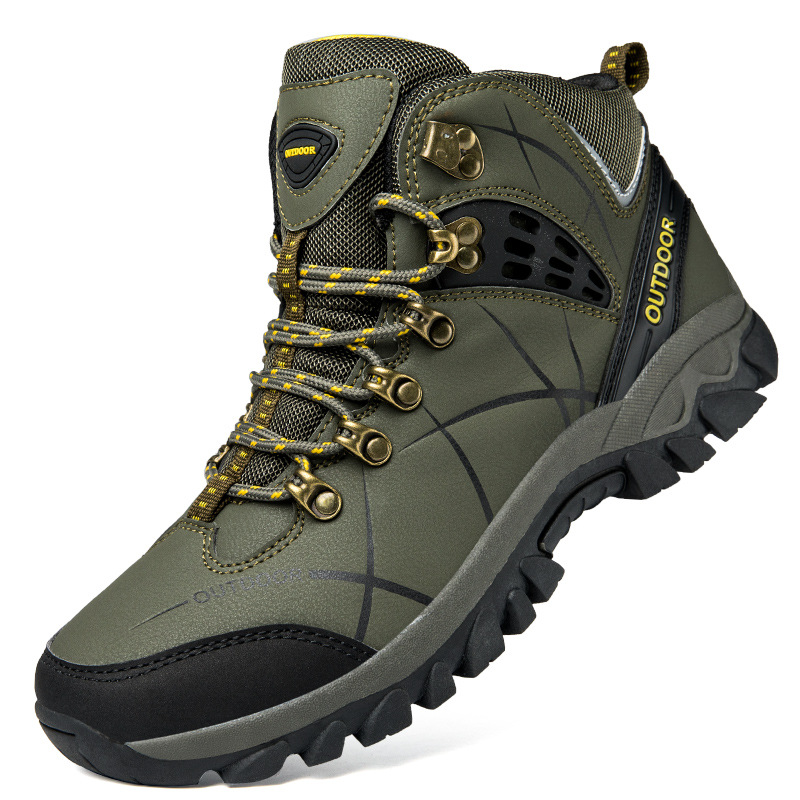 Fabricante de calzado deportivo para exteriores Amazon estación independiente de primavera y verano Pinduoduo AliExpress zapatos de senderismo con cordones zapatos individuales de pareja