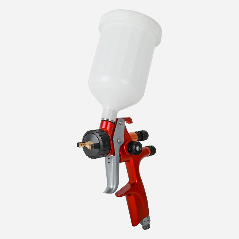 Transfronteriza RF2002R personalizada pistola de pulverización de automóviles 1.3mm alta atomización chapa de metal LVMP pistola de pulverización de acabado neumático