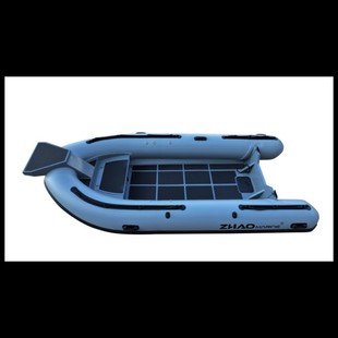 Rib Boat Fishing Boat Sea Fishing 4 People 5 People 6 People Boat Aluminum Magnesium Alloy Bottom Shell Inflatable Fishing Boat Speedboat
