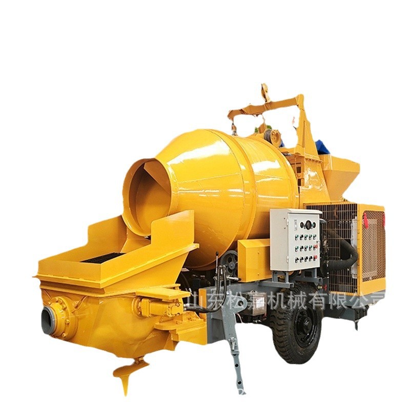 Gran bomba de suelo de concreto agregado gran bomba de transporte de concreto granular bomba de columna de estructura secundaria