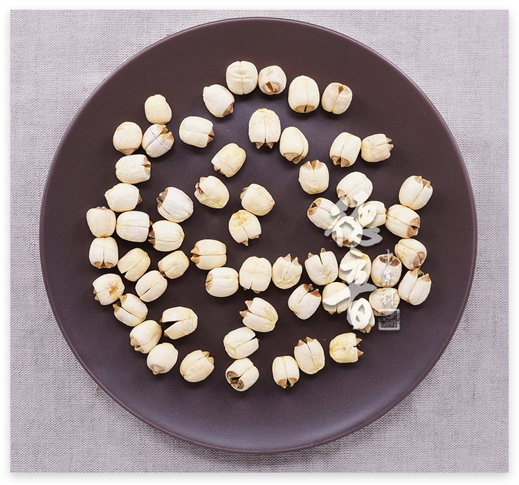 Dried White Lotus Seeds Lian Zi 500g Hunan New Crop Core Removed for Soup Congee and Tea quality and texture