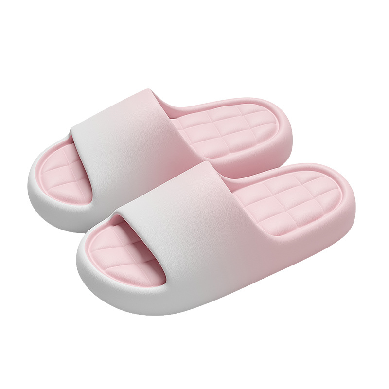 EVA-slippers met kleurverloop voor dames, nieuw zomermodel, voor gebruik binnenshuis, hoogwaardige antislipzool, dikke zool, geschikt voor alle seizoenen, herenmodel_voghion.com