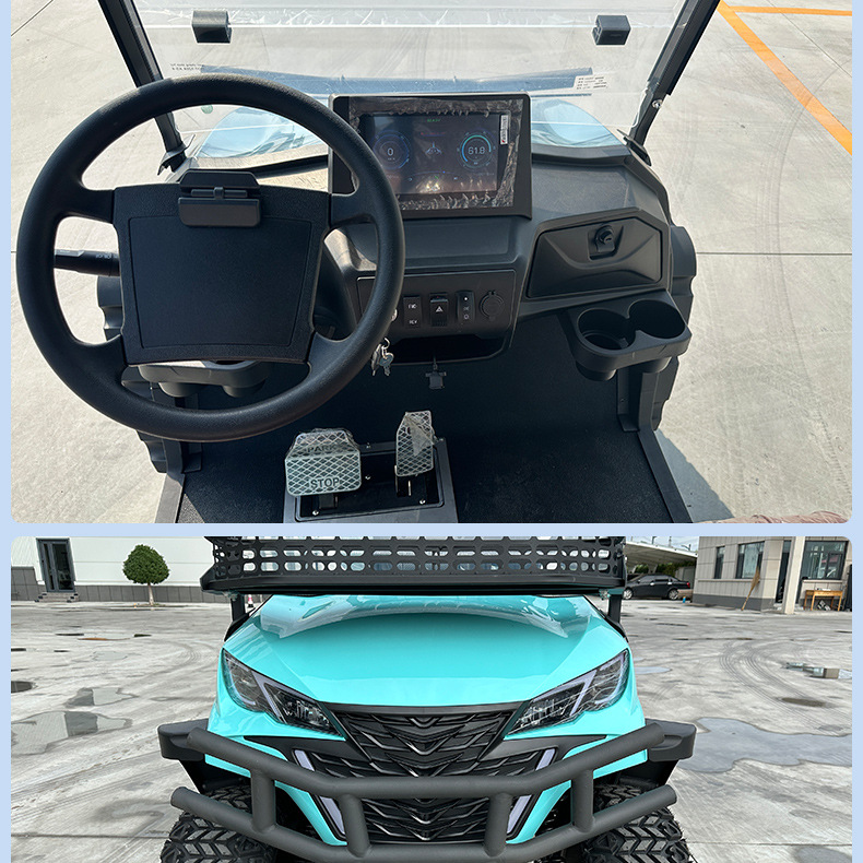 Electric Golf Cart Scenic Spot B&B Shuttle Car Real Estate Viewing Car Travel Winery Park Electric Sightseeing Car