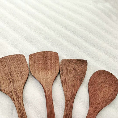 Chicken Wing Wood Spatula Kitchen Home Wooden Ladle Wok Chopping Long Handle Spatula Rice Spoon Wooden Cooking Spatula Home Kitchen Tool Set