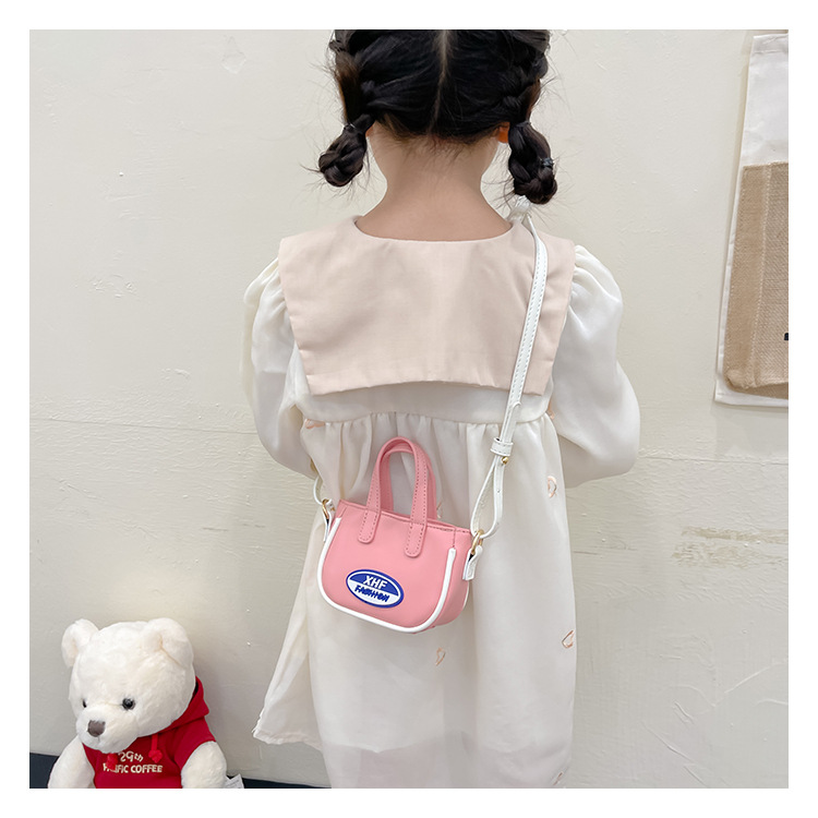 Kid's Small All Seasons Pu Leather Letter Cute Square Magnetic Buckle Handbag display picture 23
