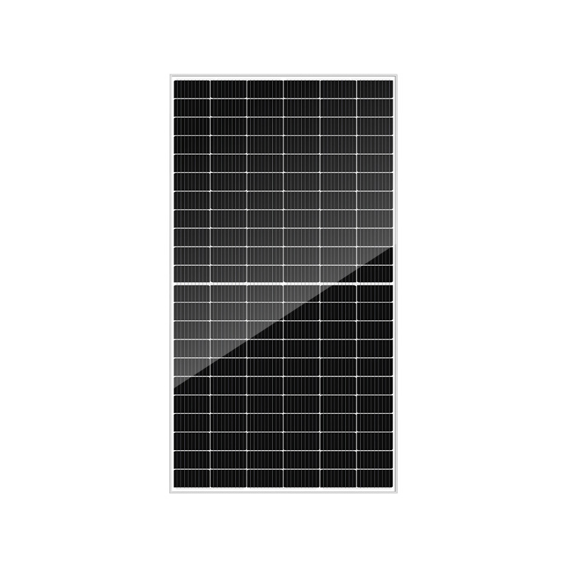 Panel solar monocristalino de 500W, montaje semi-nel, panel de carga, generación de energía, sistema fuera de la red de alta eficiencia para el hogar, conjunto fotovoltaico