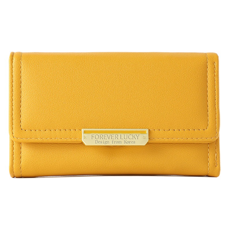 Nueva cartera de las mujeres largo 2023 verano monedero de las mujeres de alta calidad color sólido cremallera embrague al por mayor