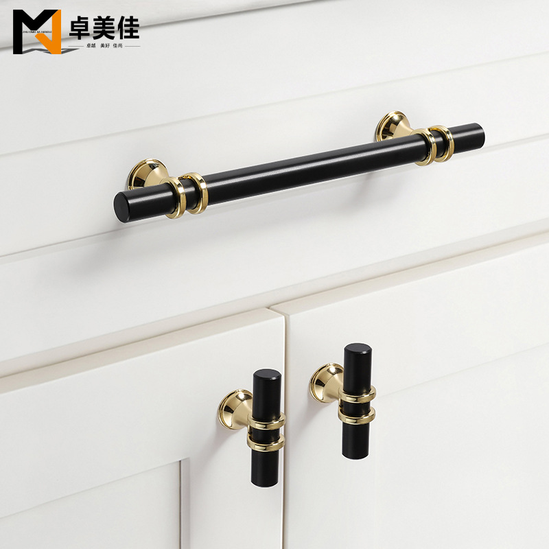 Light Luxury Style Wardrobe Door Handle, Solid Aluminum Alloy Kitchen Cabinet Handle, 1-Meter Extended Modern Minimalist Cabinet Pull