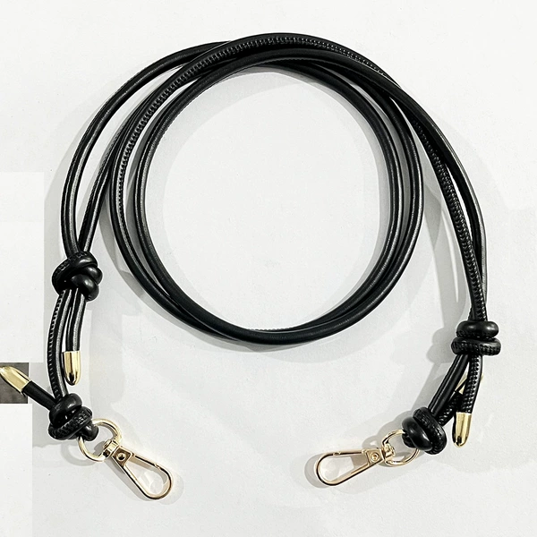 Black (knotted spaghetti straps)