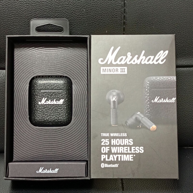 MARSHALL MINOR III Wireless Bluetooth Semi-in-ear Sports Headset Fashionable Intelligent Noise Reduction MARSHALL MINOR III Wireless Bluetooth Semi-in-ear Sports Headset Fashionable Intelligent Noise Reduction