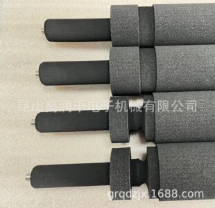 EPDM+TI钛海绵滚轮异型开槽挡水滚轮PCB/VCP垂直连续电镀线配件-阿里巴巴