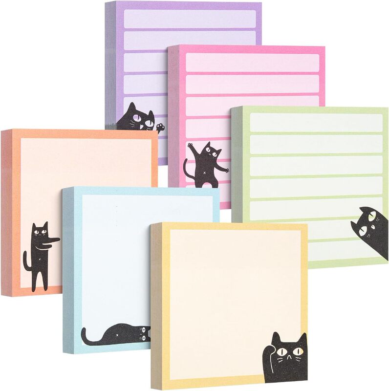 かわいい猫の付箋は日常の手帳ins冷蔵庫のメッセージを貼って、漫画の付箋を貼って、便箋を貼ってください。|undefined
