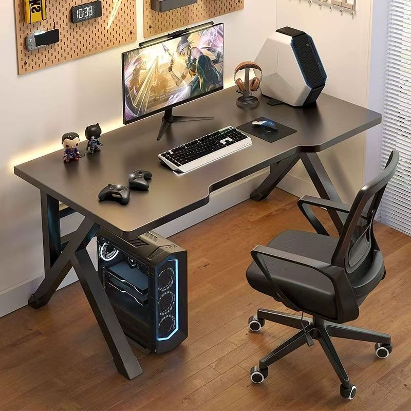 【Ergonomics】E-Sports Desk, Computer Desk, Desktop Home Office Desk, Modern Office Desk for Small Apartments