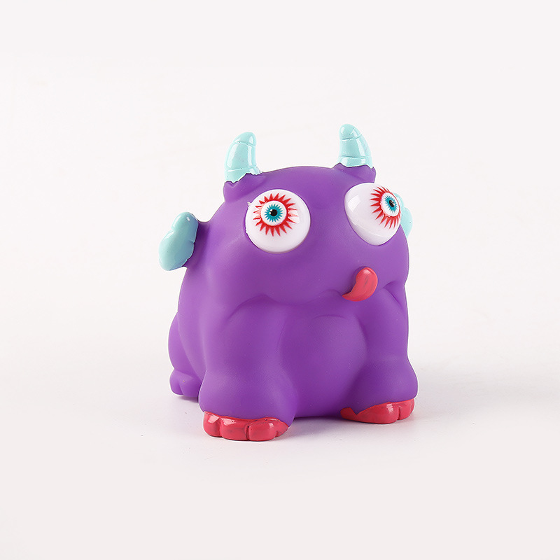 Explosión transfronteriza de dibujos animados ojos estallidos animales ojos apretando muñecas para descomprimir pellizcar