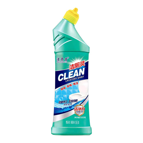 500g Toilet Cleaning Liquid Wholesale Customized Dropshipping Toilet Bathroom Toilet Cleaner Deodorizing and Stains Toilet Cleaning Spirit