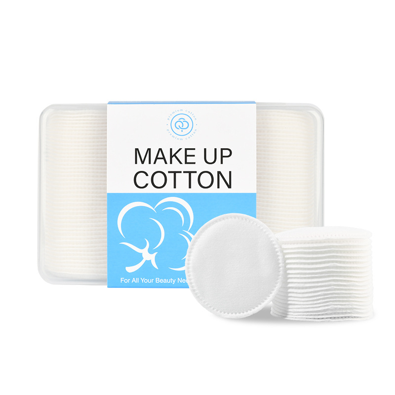 Transfronterizo Amazon cotton pads cotton rounds caja redonda almohadilla de algodón desmaquillante algodón personalizado image 5