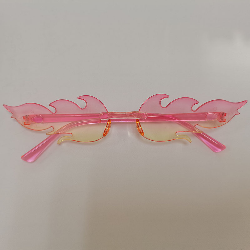 Gafas de sol llama color caramelo para baile y espectáculos