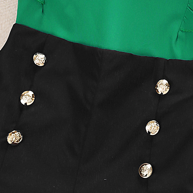 XUANMU 3-14Y Mode Sommer Mädchen Kleidung Set Grün Volle Druck Blume Ärmelloses Shirt + Kurze hosen 2Pcs Anzug Outfit Für kinder X025A_voghion.com