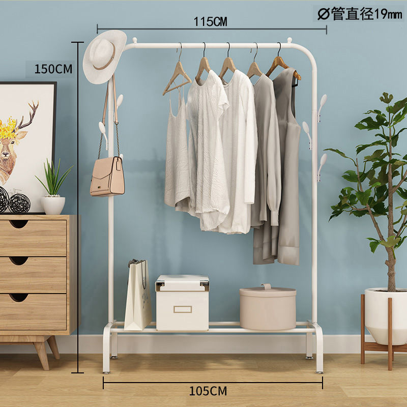 럭셔리 115cm-화이트 더블 후크