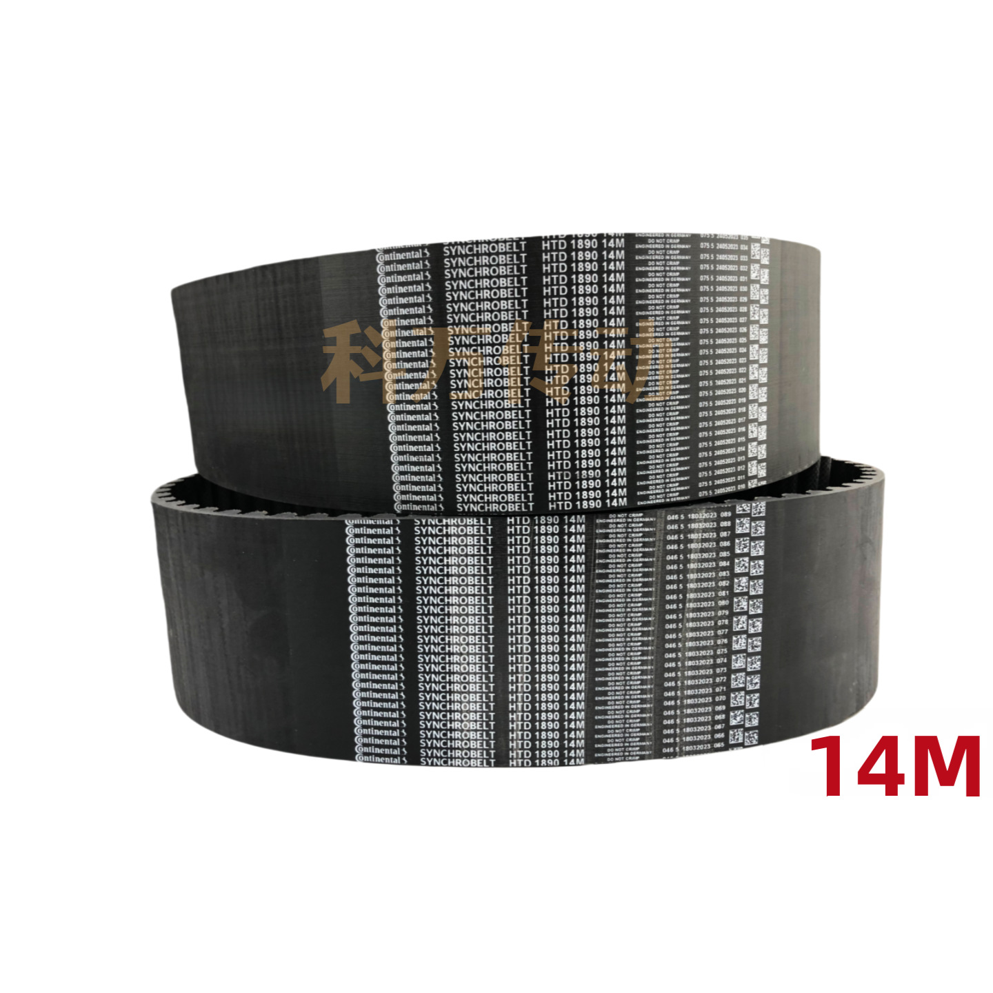 German Continental Synchronous Belt Htd 14m Rubber Industrial Transmission Belt Seamless Ring Belt Continental