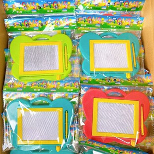 Children's magnetic drawing board writing board small size puzzle early education color drawing graffiti two-dollar toy kindergarten gift