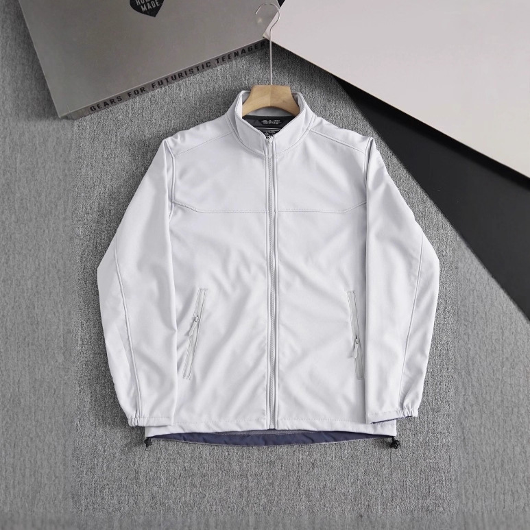 Bird's Nest Affordable Alternative Sports Hiking Commuting Stand Collar Softshell Jacket Casual Jacket for Men Breathable Windproof Versatile