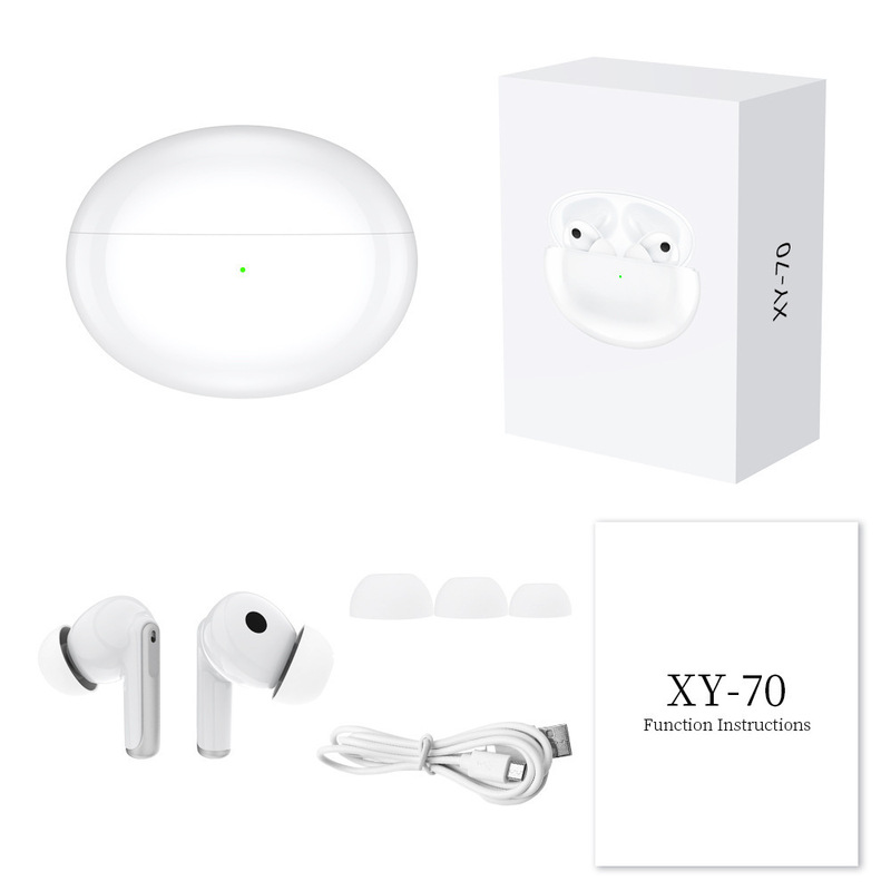 クロスボーダー爆型anc bluetoothイヤホンxy 70入耳式enc通話ノイズ低減無線bluetoothイヤホン運動5.3|undefined