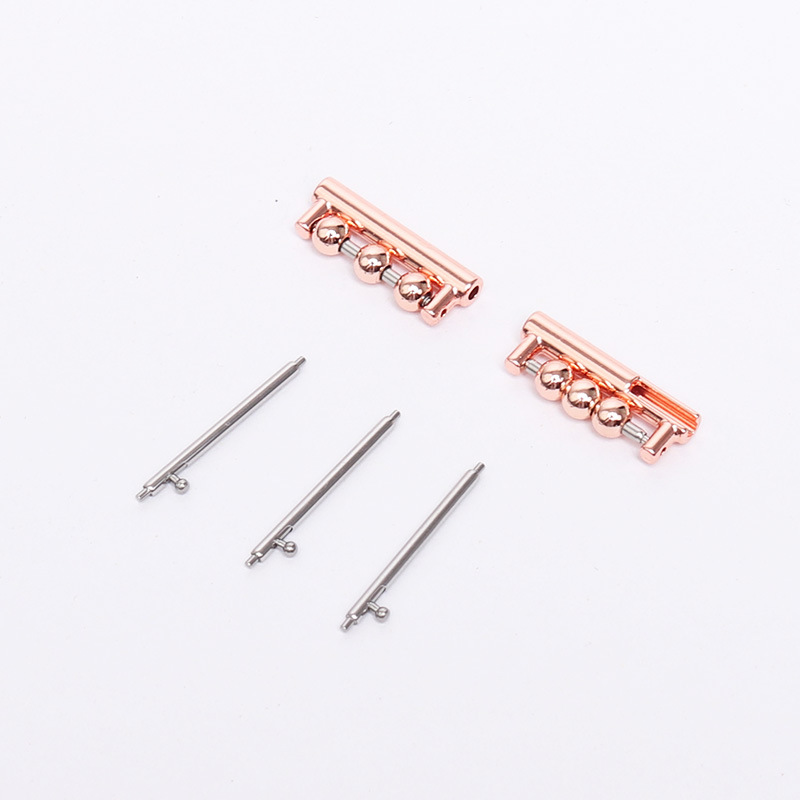 [mẫu tai thô] hạt đệm vàng hồng-3 vàng hồng / Giao diện 18mm (kèm kim tháo nhanh)
