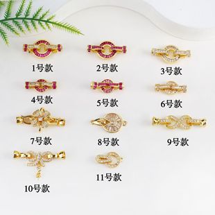18K����ɫ�����朿��^����B���f�ܿ�diy���ë��朹̶���β��