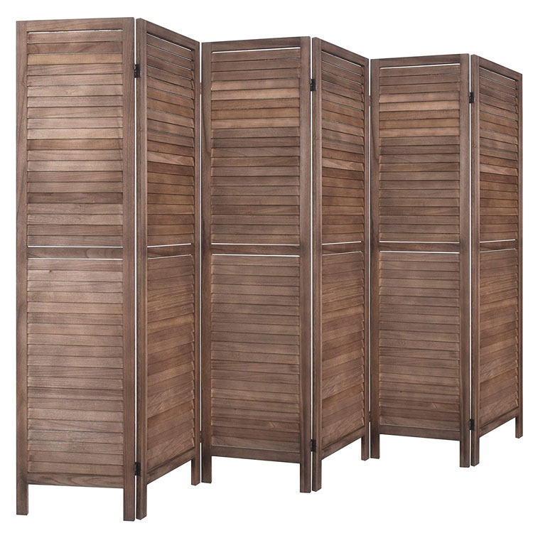 Processing customized wooden folding room partition screen room partition, wooden screen