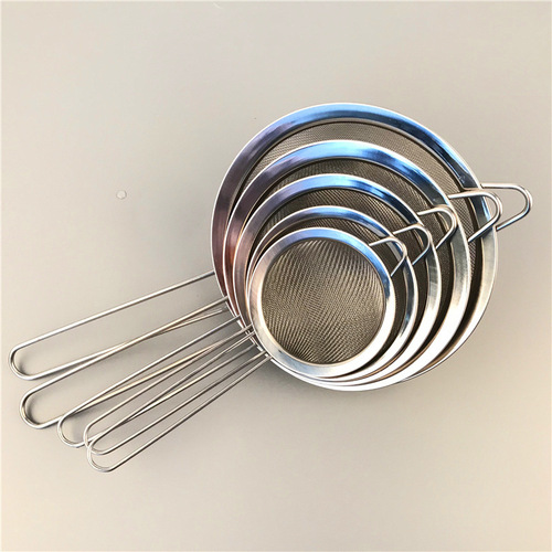 Stainless steel colander, mesh sieve, noodle scoop, flour sieve, oil scoop, spicy tang juice, Chinese medicine soy milk oil grid